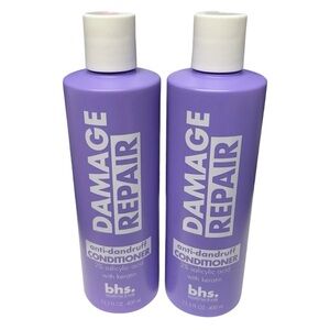 NEW Qty 2 - BHS Damage Repair Anti Dandruff Conditioner 13.5 fl oz each